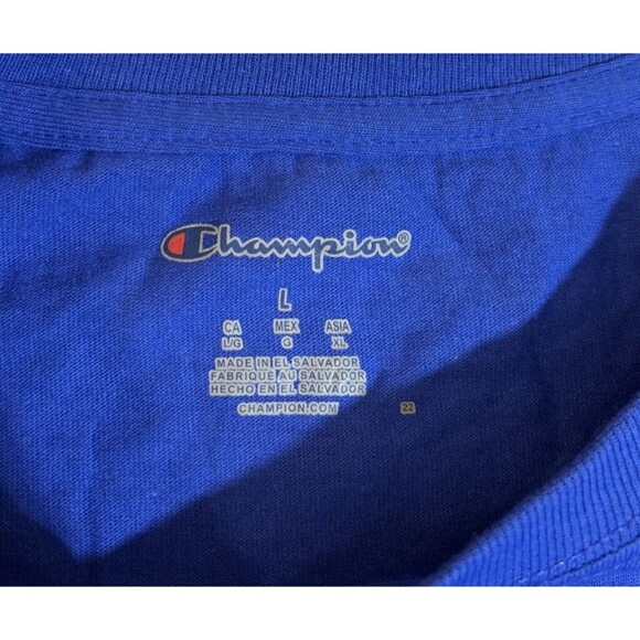 NWT Champion Georgia State Panthers Basketball NCAA Blue Shirt Size Large - Picture 11 of 13